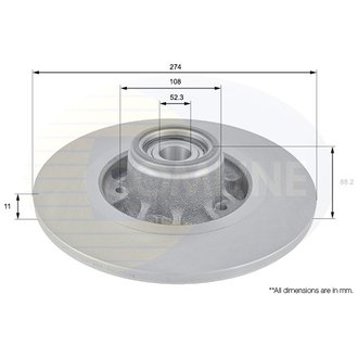 ADC3009 Comline ADC3009 Comline - Диск тормозной с покриттям