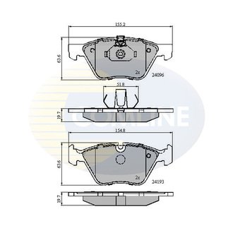 CBP01300 Comline CBP01300 Comline - Тормозные колодки до дисків