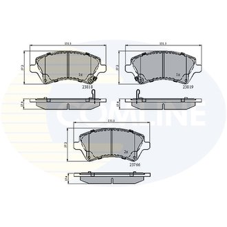 CBP31154 Comline CBP31154 Comline - Тормозные колодки до дисків