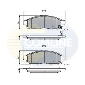 CBP31584 Comline CBP31584 Comline - Тормозные колодки до дисків