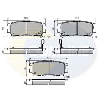 CBP3233 Comline CBP3233 Comline - Тормозные колодки до дисків