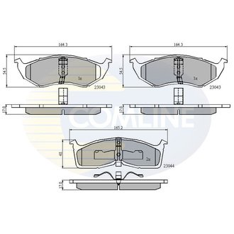 CBP3850 Comline CBP3850 Comline - Тормозные колодки до дисків