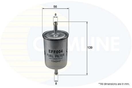 EFF004 Comline EFF004 Comline - Фільтр палива ( аналогWF8033 )