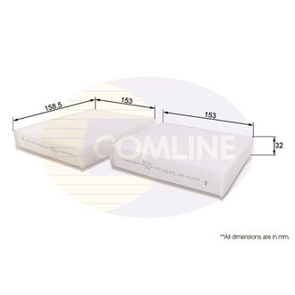 EKF101 Comline EKF101 Comline - Фільтр салону ( аналогWP9256/LA191/S )