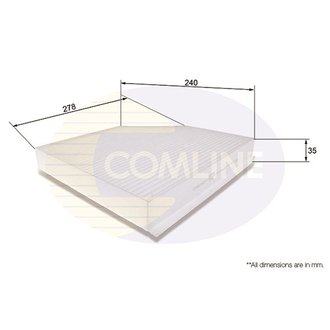 EKF106 Comline EKF106 Comline - Фільтр салону ( аналогWP9328/LAK386 )