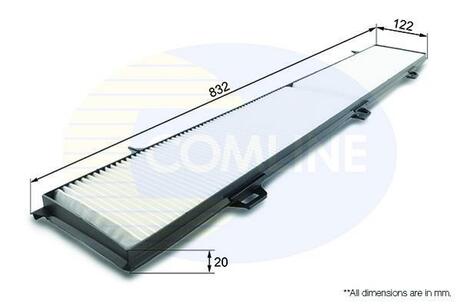 EKF107 Comline EKF107 Comline - Фільтр салону