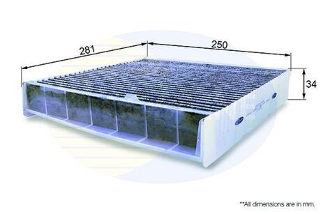 EKF132A Comline EKF132A Comline Фільтр салону