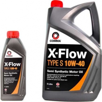 XFS1L COMMA Масло моторное Comma X-Flow Type S 10W-40 (1 л)