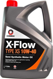 XFXS4L COMMA Масло моторное Comma X-Flow Type XS 10W-40 (4 л)