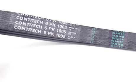 6PK1005 Contitech Пас привідний с довжиною кола понад 60см, але не більш як 180см