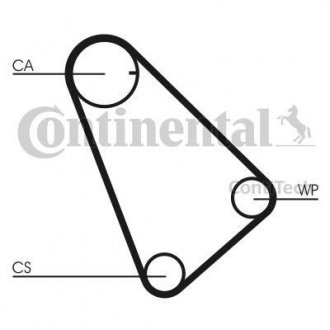 CT573 Contitech Ремень ГРМ