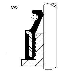 Сальник клапана 6 мм, O=6 O=8.8 O=12.2 H=9.7 Audi, VW, Seat, Skoda, BMW, Chevrolet, Citroen, Dae CORTECO 12016586 (фото 1)