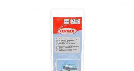 220140S CORTECO Пробка маслосливного отверстия Corteco