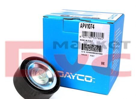 APV1074 DAYCO Ролик направляющий дополнительный (пр-во dayco)