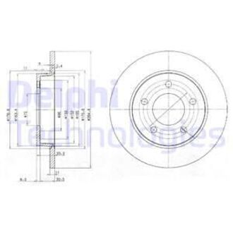 BG4025C Delphi Диск тормозной