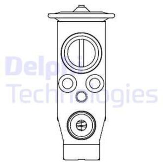 CB1003V Delphi Клапан кондиціонера розширювальний