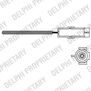 ES10966-12B1 Delphi Датчик кисню