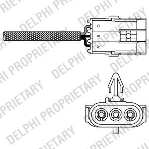 ES10970-12B1 Delphi Датчик кисню