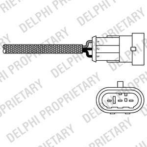 ES10971-12B1 Delphi Датчик кисню