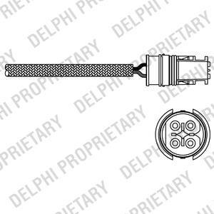 ES20313-12B1 Delphi Датчик кислородный