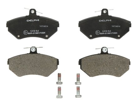 LP1410 Delphi Комплект гальмівних колодок с 4 шт. дисків