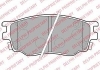 Тормозные колодки дискові MAZDA 6 "F "02-07 LP1916