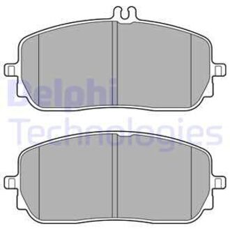 LP3437 Delphi Тормозные колодки, дискові