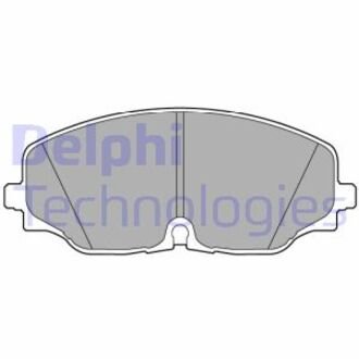 LP3543 Delphi Тормозные колодки, дискові