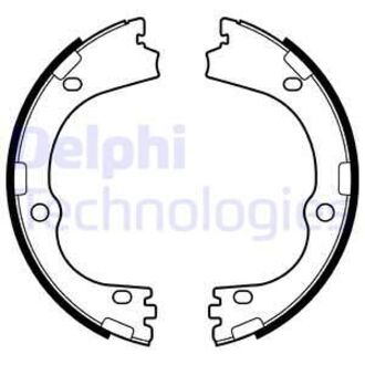 LS2166 Delphi Тормозные колодки, барабанные