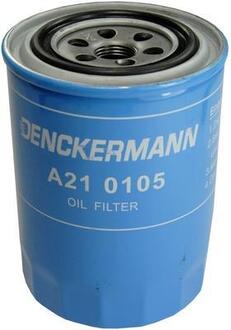 A210105 Denckermann Фильтр масляный Nissan Urvan 2.5D 86-,Vanette 2.0D -87,Patrol GR 2.8TD -91