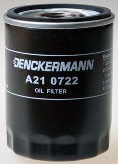 A210722 Denckermann Фильтр масляный Jaguar XJ, XF, XK 4.2 05.03- Landrover Range Rover 4.2/4.4 02.05