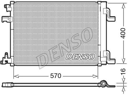 DCN20001 DENSO Конденсатор
