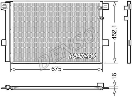 DCN32065 DENSO Радиатор кондиціонера