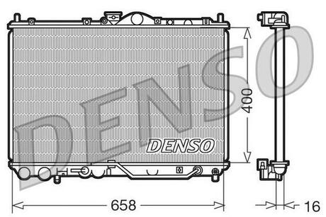 DRM45011 DENSO Радиатор