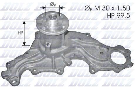 F120 DOLZ Насос води