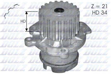 L124 DOLZ Насос води