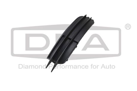 88071821202 DPA Решетка противотуманной фары левой без полоски (черная) Audi A6 (10-15) (88071821202) DPA