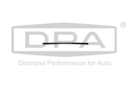 88530035102 DPA Молдинг двери передней правой с хромированной полосой VW Golf (97-05,99-06),Bora (98-05) (88530035102) DPA