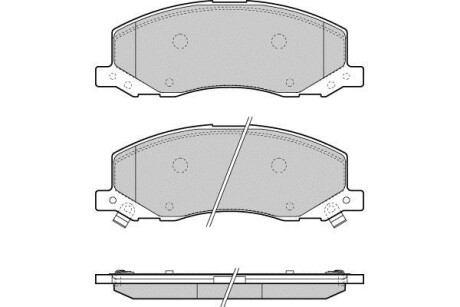 К-кт гальм. колодок перед,(18") Opel Insignia 08- E.t.f. 12-1378