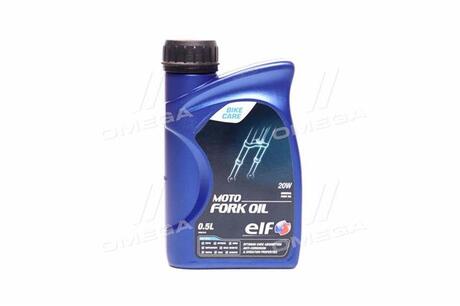 194971 ELF Масло гидравл. elf moto fork oil 20w (канистра 0.5л) для вилок и амортизаторов