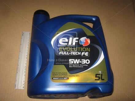 213935 ELF Масло моторное Elf Evolution FullTech FE 5W30 / 5л. / (ACEA C4, RENAULT RN 0720)