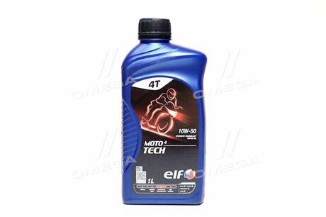 213949 ELF Масло моторн. elf moto 4 tech 10w-50 (канистра 1л)