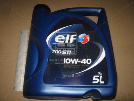 214124 ELF Масло моторн. ELF Evolution 700 STI 10W-40 (SN) (Канистра 5л)
