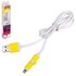 UNI VLCP-001Y ELIT Кабель PULSO USB - Micro USB/Apple 1m yellow (круглый) (фото 2)