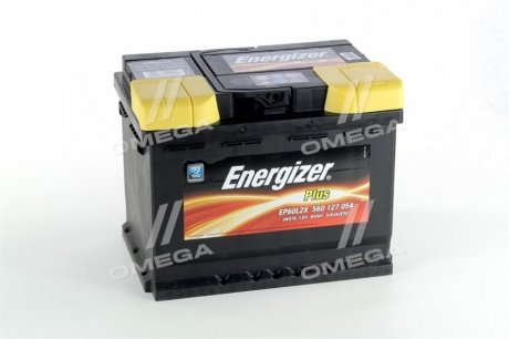 560 127 054 Energizer Аккумулятор 60Ah-12v Energizer Plus (242х175х190), L,EN540
