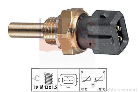 Датчик температуры охлаждающей жидкости EPS 1.830.192 (фото 1)