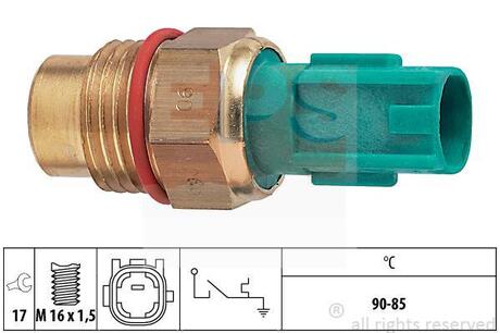 1 850 266 EPS Термовыключатель вентилятора радиатора