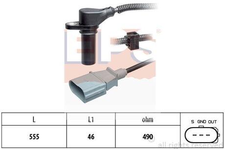 1.953.505 EPS Датчик положения коленвала