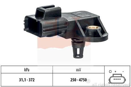 1.993.250 EPS Датчик тиску повітря в впускному коллекторі Volvo S60/S80/V60/XC60/XC70