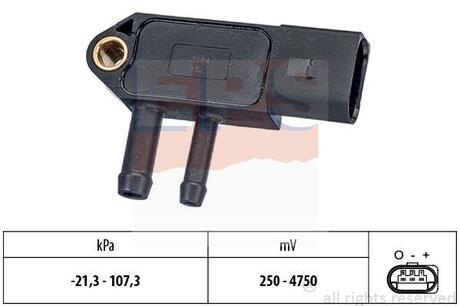 1.993.266 EPS Датчик тиску каталізатора VAG Caddy/T5 10- (сажового фільтру)